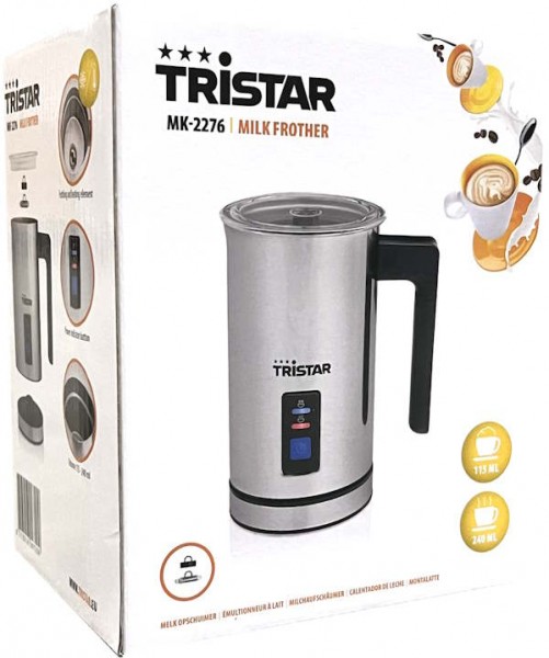 Tristar MK-2276 Milchaufschäumer 500 W Edelstahl
