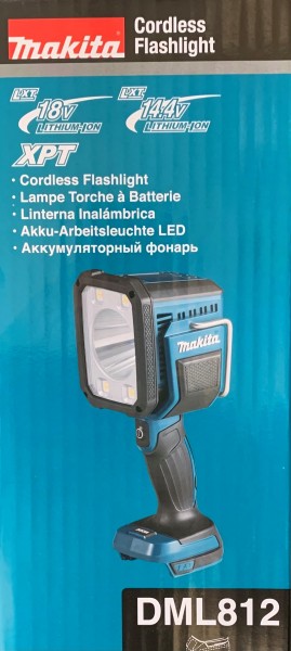 Makita DML812 14,4 / 18 V LED LED-Akku-Handstrahler