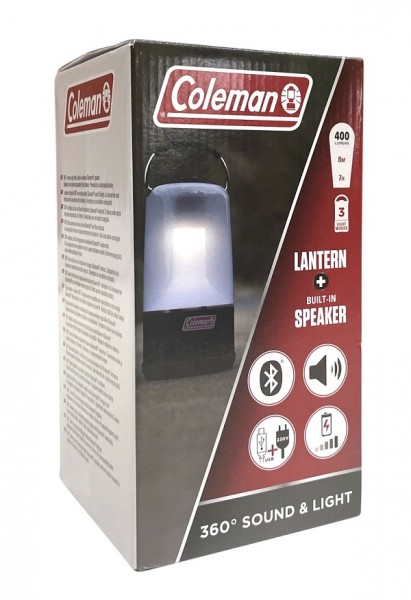Coleman 360 Light &amp; Sound LED-Laterne 2000033876 B-Ware