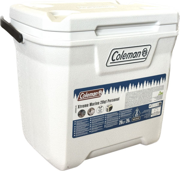 Coleman Xtreme 28 Qt Marine 26 Liter Kühlbox weiß 2000037398, Coleman, Outdoor, Haus & Garten