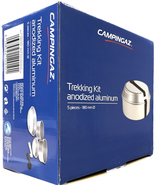 Campingaz Trekking-Geschirrset aus Aluminium 5-teilig 2186354