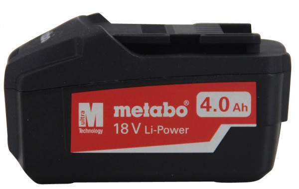 Metabo Akkupack 18V 4,0 Ah Li-Power Air Cooled Ersatzakku 625027000