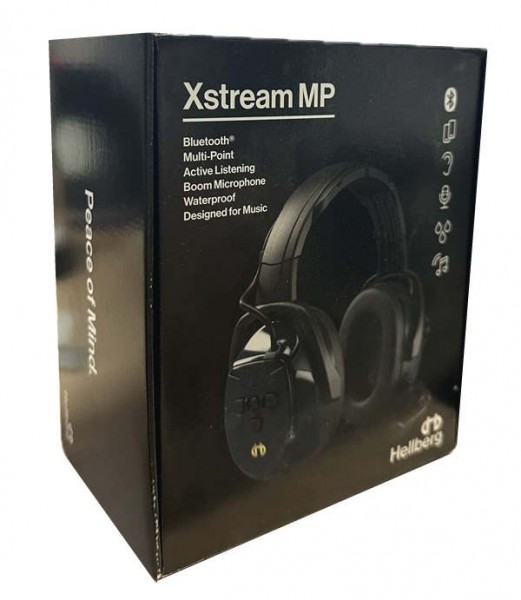 Hellberg Xstream MP Gehörschutz mit Kopfbügel und Bluetooth 48012-001