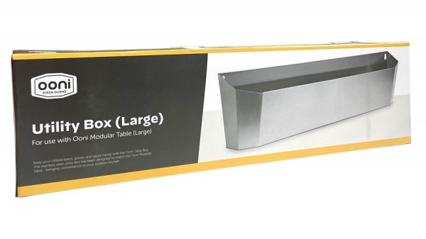 Ooni Utensilienfach Zubehör-Box für modularen Pizzaofentisch groß