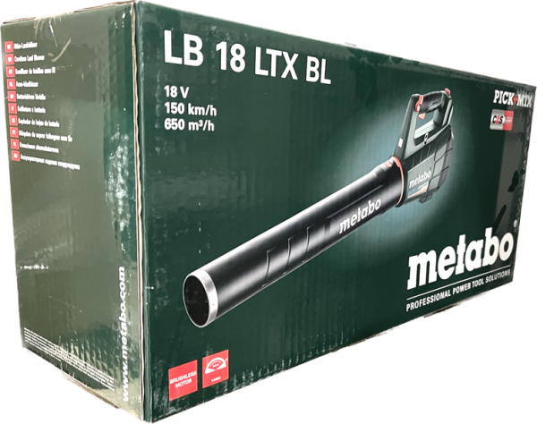 Metabo LB 18 LTX BL 18V Solo Akku-Laubbläser im Karton 601607850