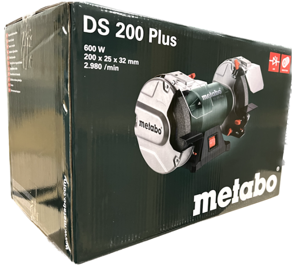 Metabo DS 200 Plus Doppelschleifmaschine 600W 604200000