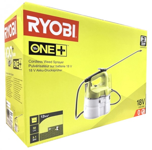 Ryobi OWS1880 One+ Akku-Sprühgerät 3,5 Liter 18 Volt Solo
